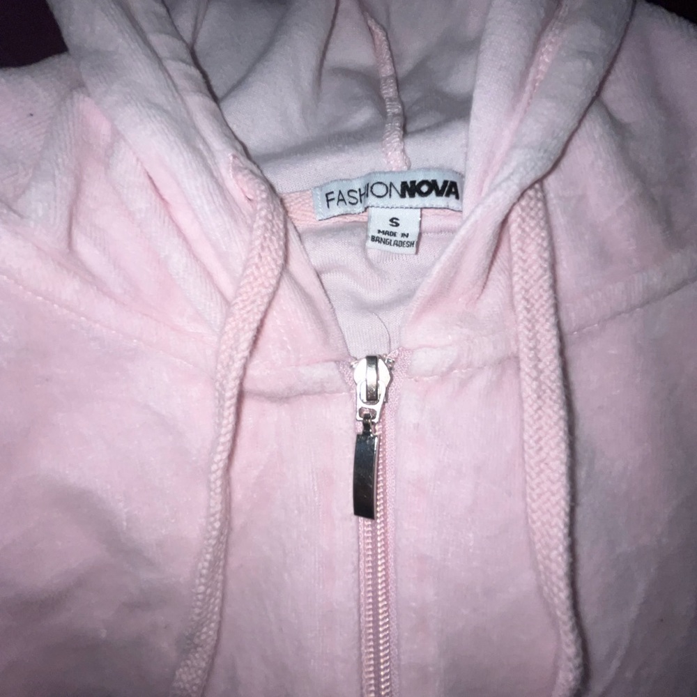 Pink zip up - Picture 2 of 3